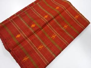 アンティーク　正絹　紬　着尺反物